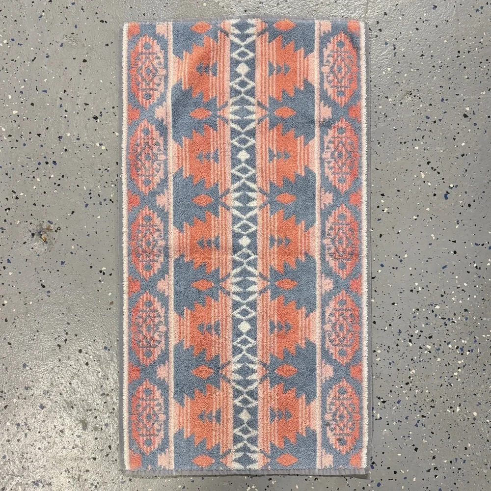 Vintage Ralph Lauren Santa Fe Blue Hand Towel